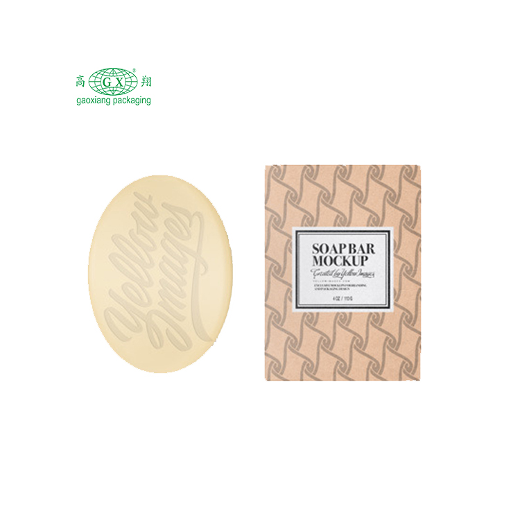 Hộp quà tặng xà phòng nhỏ tùy chỉnh bao bì các tông thân thiện với môi trường hộp giấy kraft cho xà phòng làm tại nhà có cửa sổ