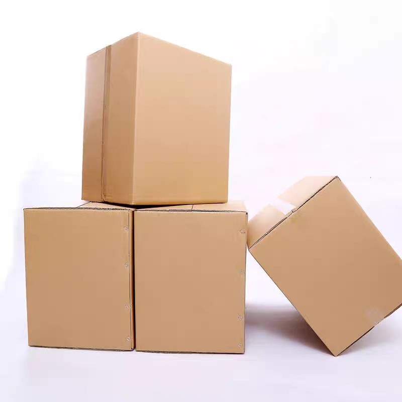 Bao bì hộp sóng màu trắng tinh tế tùy chỉnh hộp tùy chỉnh hộp giấy màu nâu