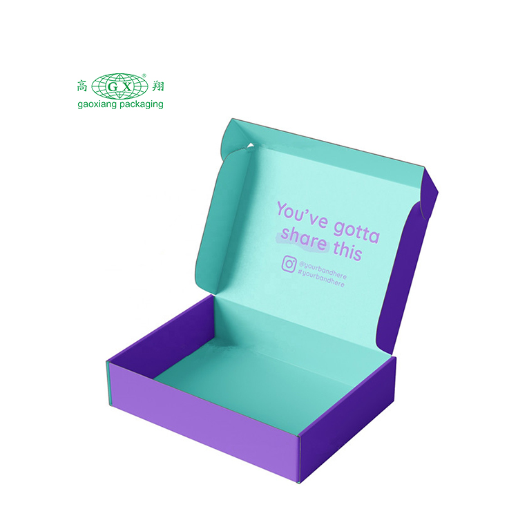 Bao bì hộp sóng tùy chỉnh hộp tùy chỉnh hộp giấy màu nâu