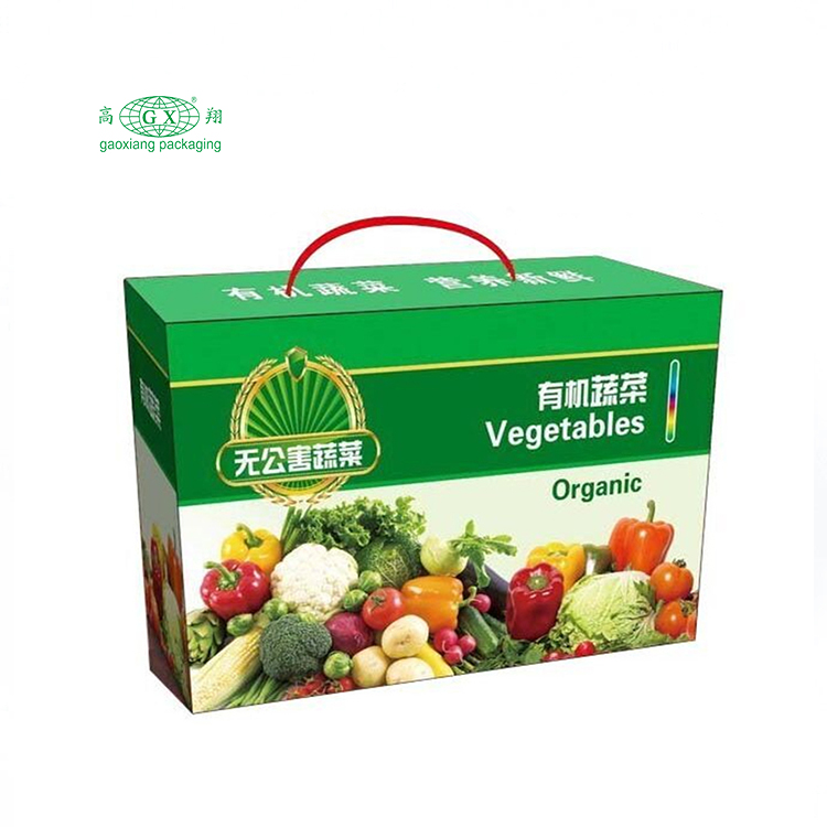 Hộp đóng gói trái cây sóng tùy chỉnh