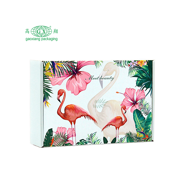 Hộp vận chuyển tùy chỉnh bưu phẩm in hộp các tông quần áo gấp hộp bưu phẩm