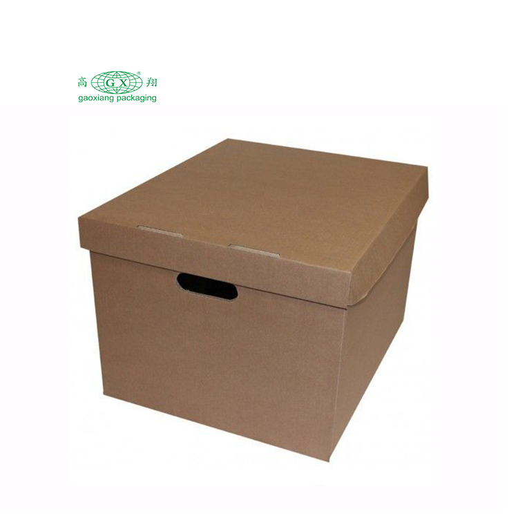 hộp di chuyển bằng giấy gợn sóng chất lượng cao hộp lưu trữ bằng bìa cứng để lưu trữ nặng