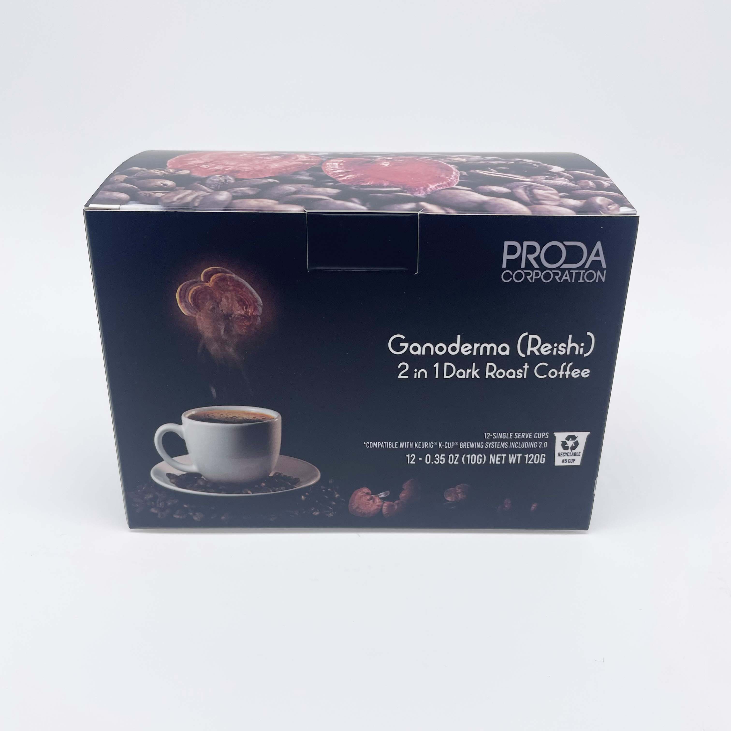 Hộp các tông bao bì viên nang k-cup gói 12 cái hộp keurig k cup với tùy chỉnh
