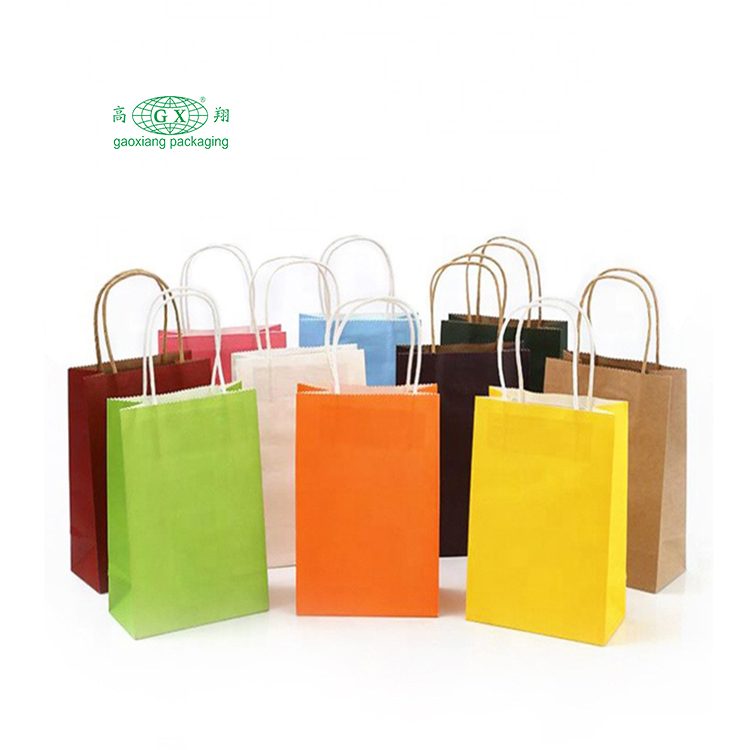 Tùy chỉnh in logo thiết kế sang trọng túi giấy đóng gói túi quà tặng giấy có tay cầm