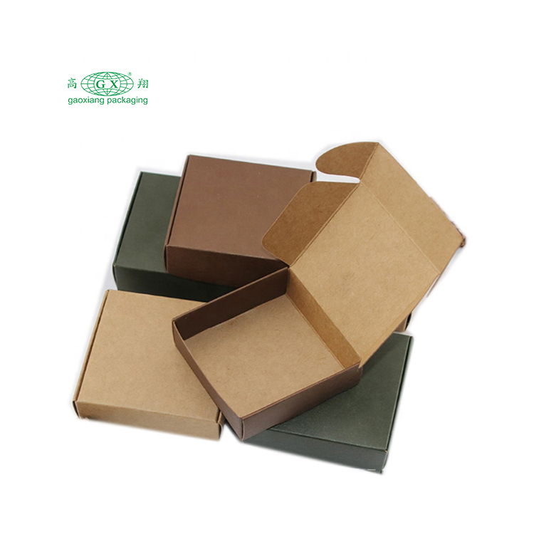 2022 Logo thiết kế tùy chỉnh bìa cứng bao bì carton đen hộp giấy xà phòng kraft